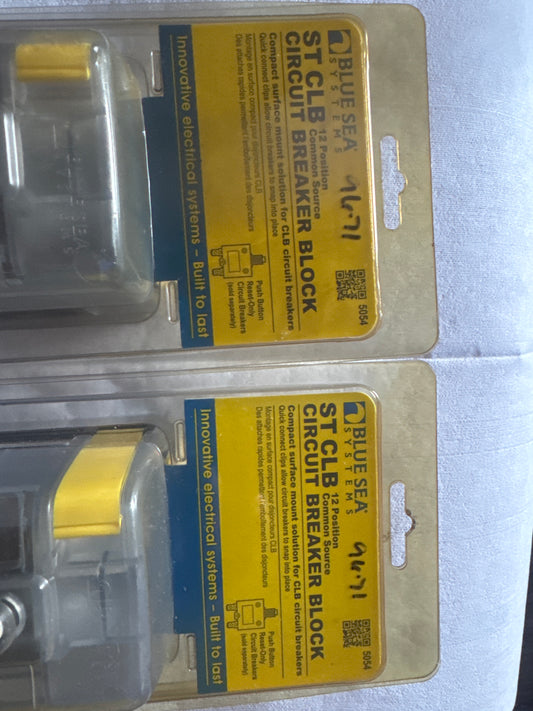 Blue Sea System Circuit Breaker Block -New (2units)