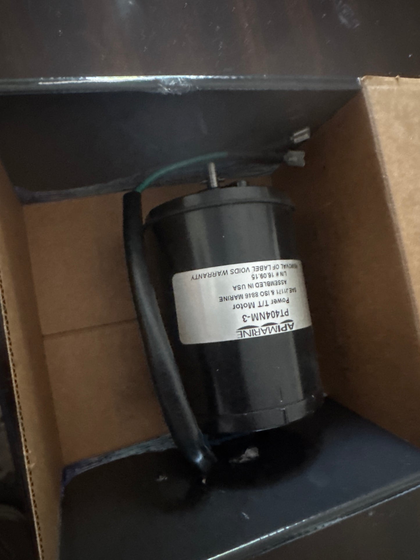 API Marine PT404NM-3 Power Tilt & Trim Motor | SAE J1171 Marine | Assembled in USA