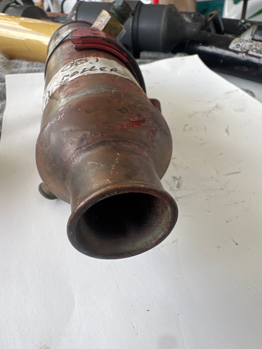 Volvo Penta power Steering oil Cooler 857153