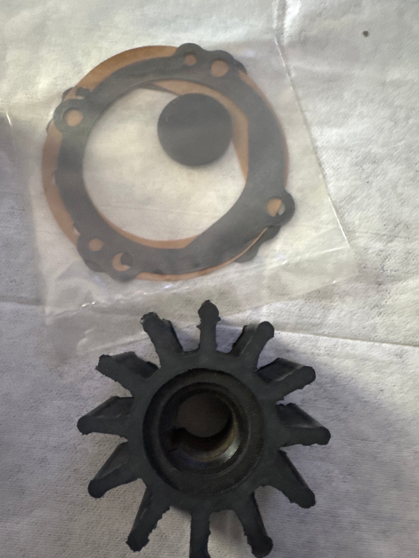 GLM 89620 Impeller Kit – Replaces Volvo Penta 385486 – Marine Water Pump – New (Open Box)