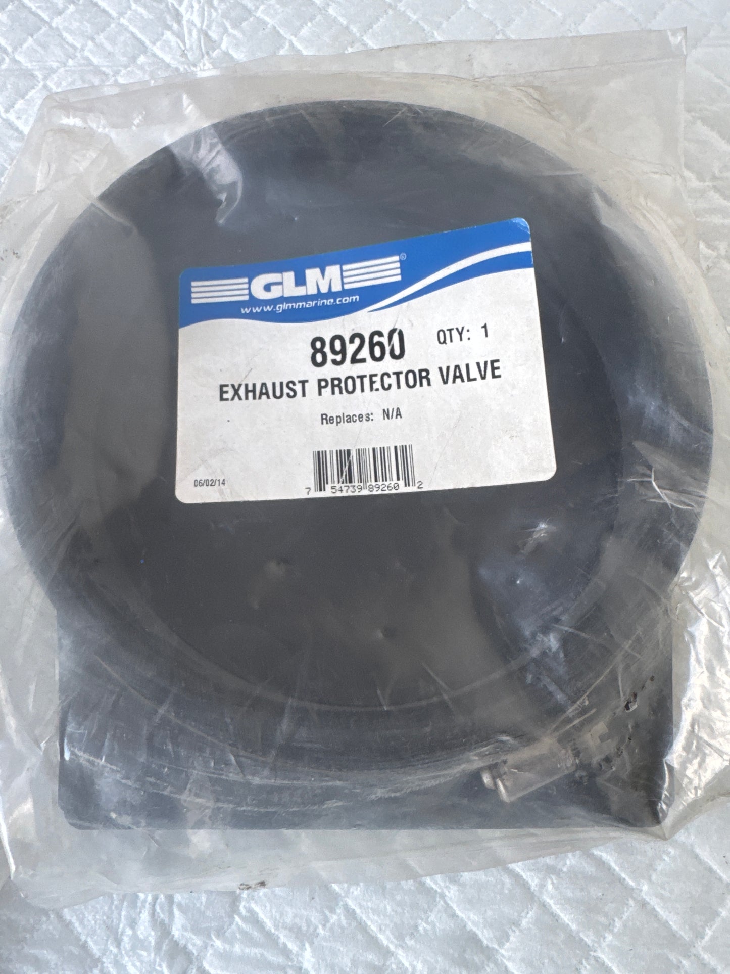 Title: Exhaust Protector Valve GLM 89260