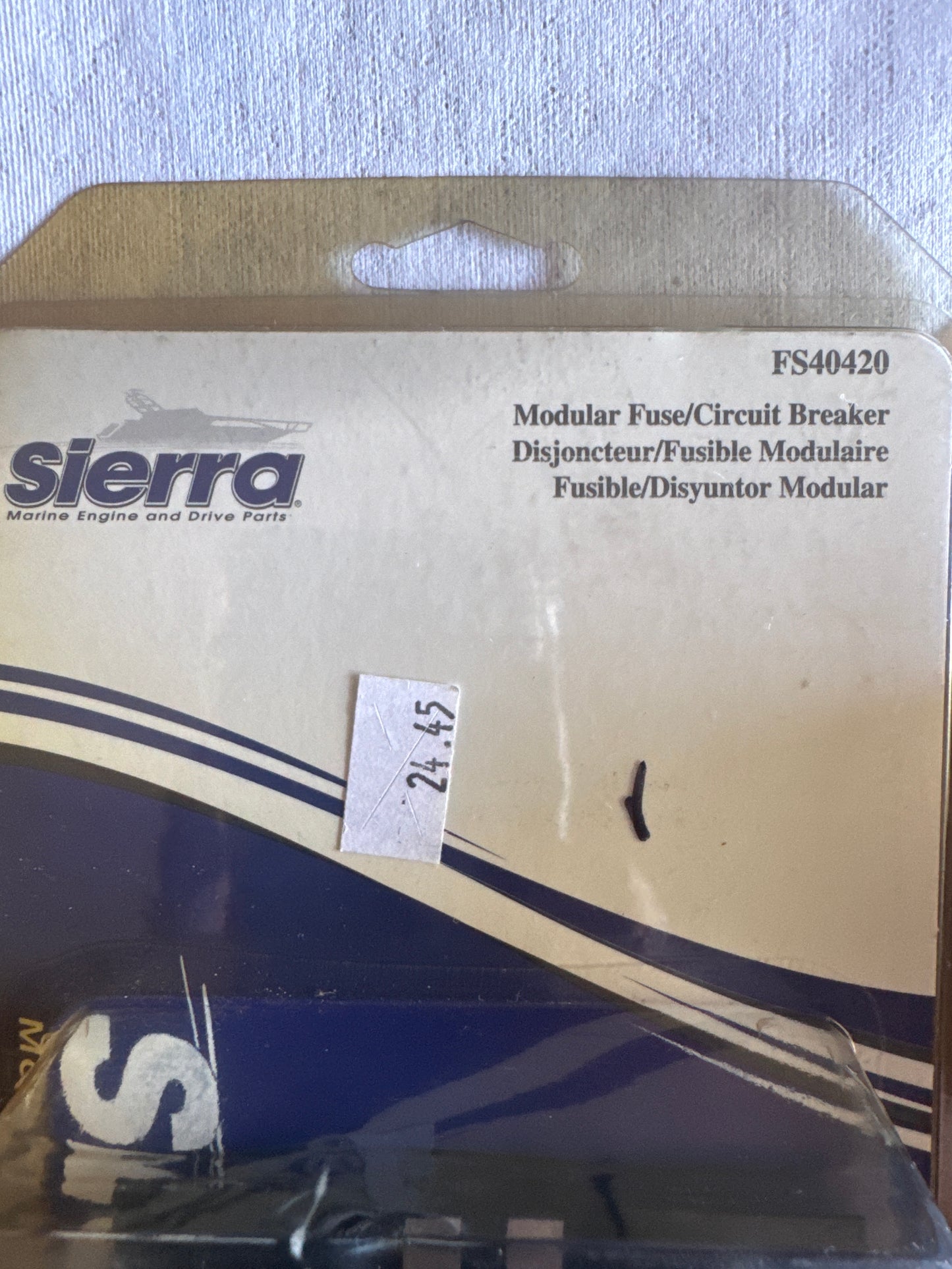 Sierra FS40420 Modular Fuse / Circuit Breaker Block (Marine Grade, New)2 units