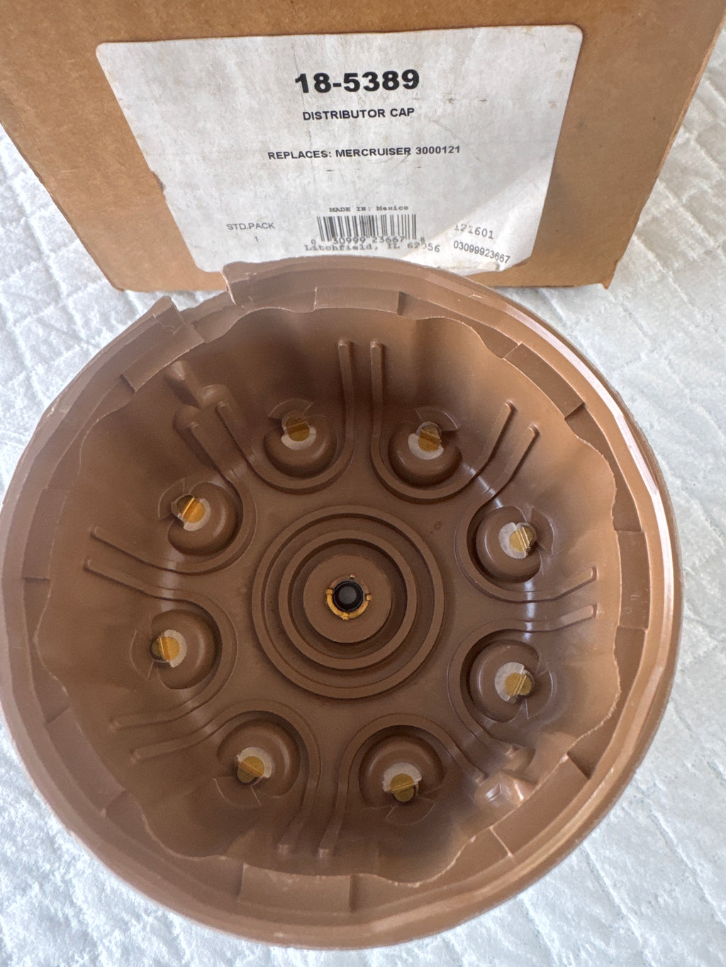 Distributor Cap Sierra 18-5389 replaces