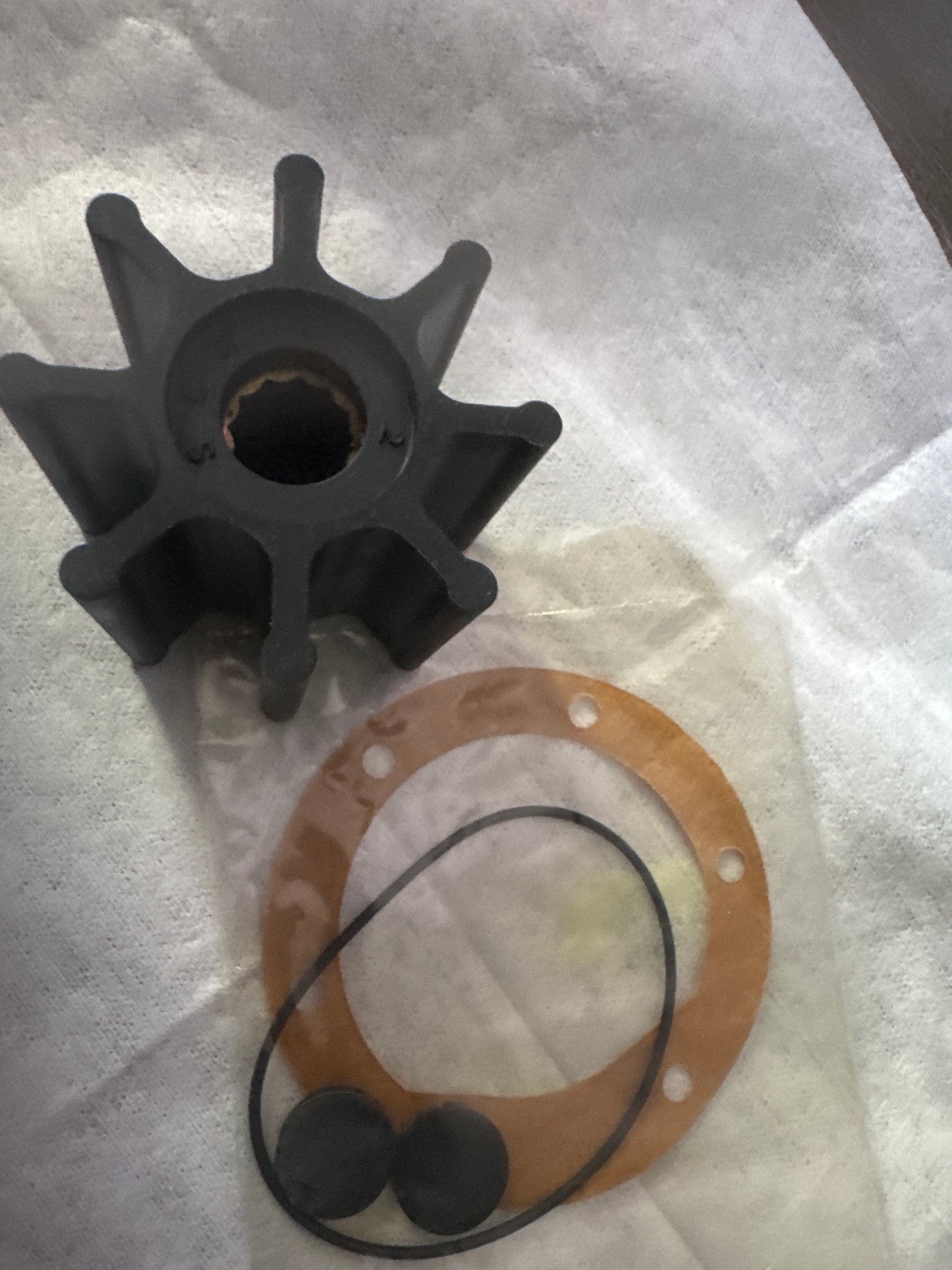 GLM 89550 Impeller Kit – Replaces 875593 / 09-1028B / 920-0001 – Marine Water Pump – New (Open Box)