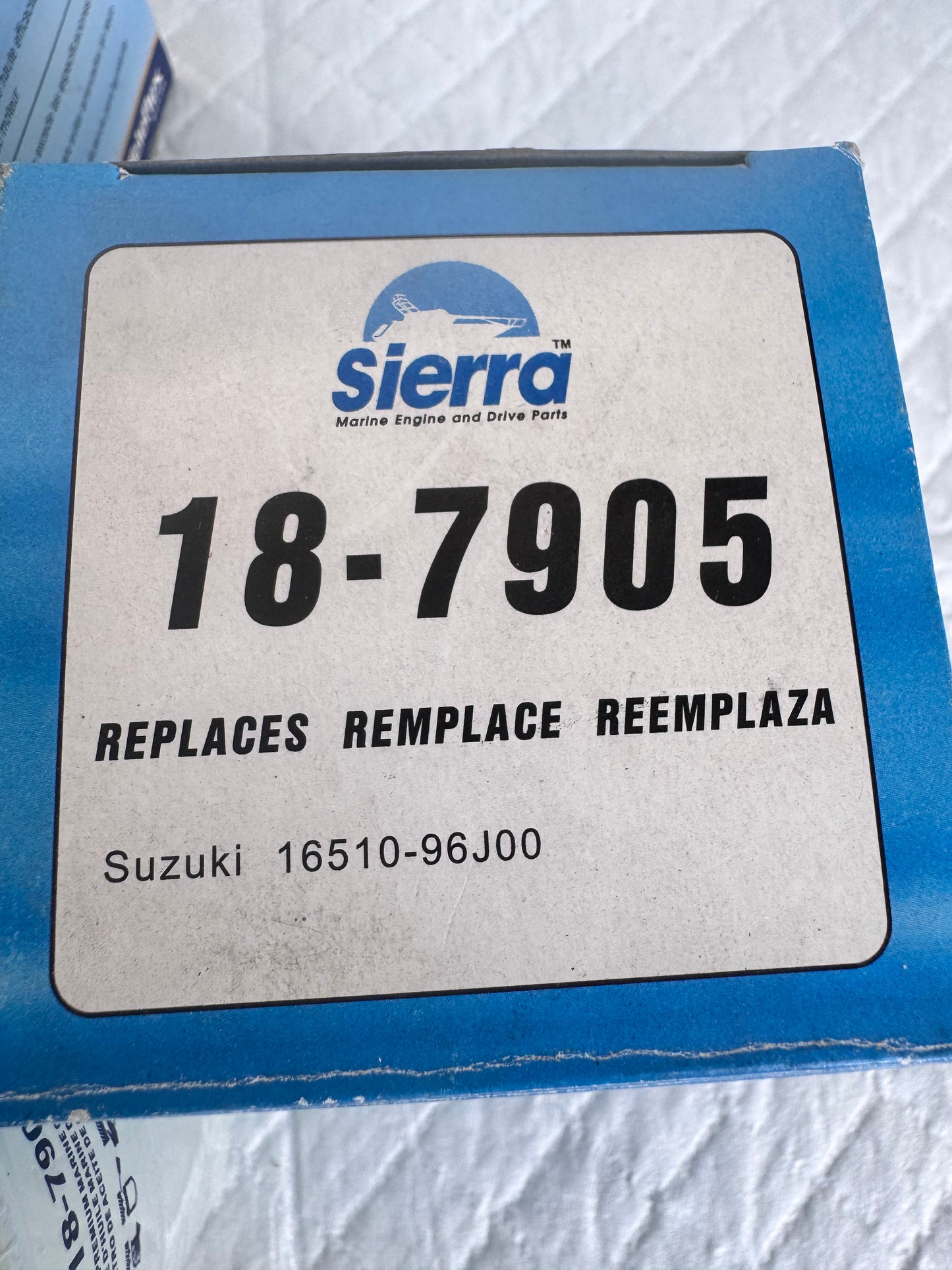 Oil Filter - 4-Cycle Outboard, OEM Part# Suzuki 16510-96J00