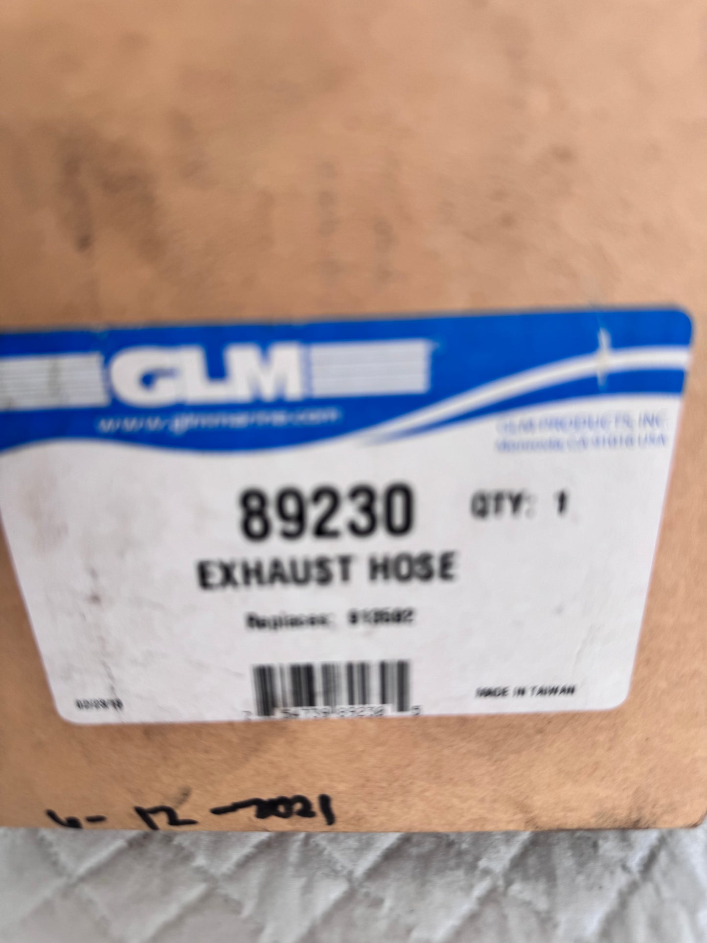 Exhaust Hose 89230 (Replaces 913592)