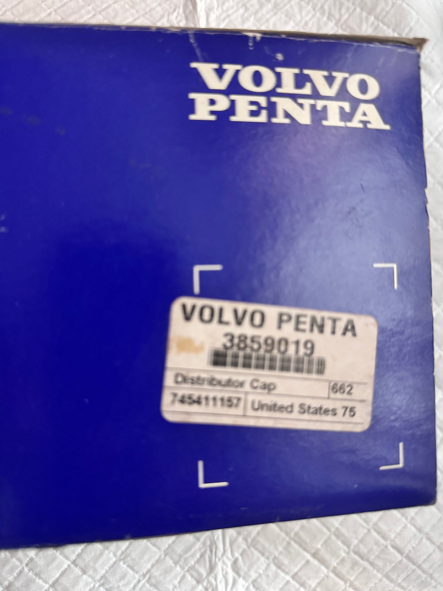 Volvo Penta Distributor Cap OEM 3859019