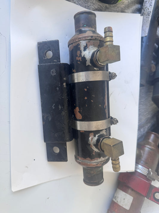 Mercury Mercruiser Stern Drive Power steering oil cooler with Mount