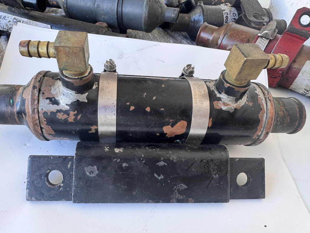 Mercury Mercruiser Stern Drive Power steering oil cooler with Mount