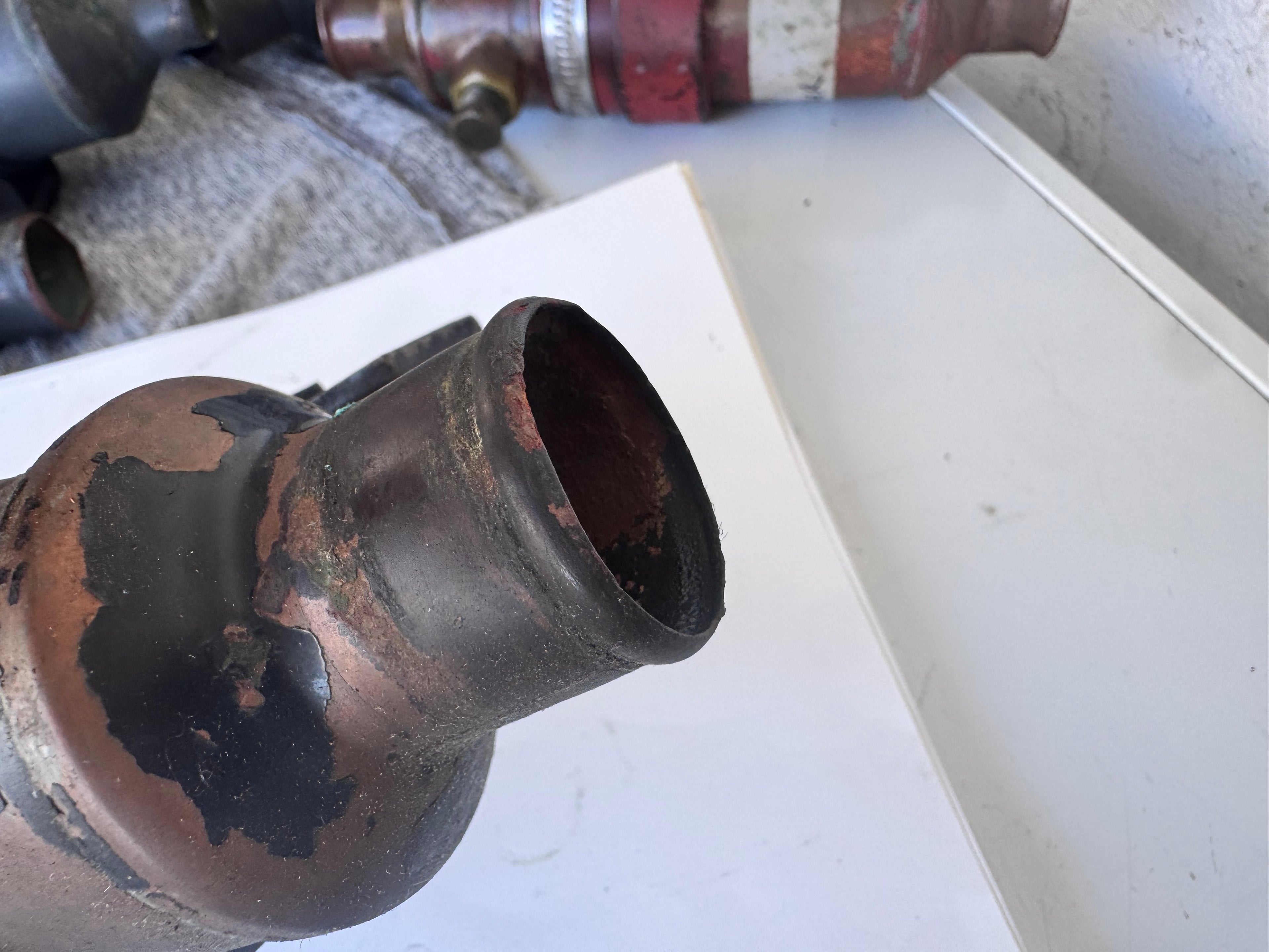 Mercury Mercruiser Stern Drive Power steering oil cooler with Mount