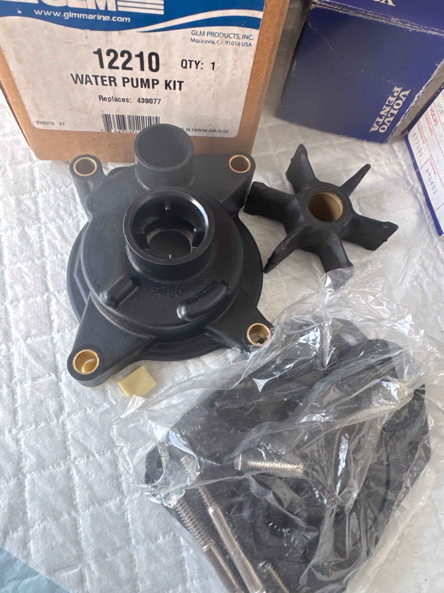 GLM 12210 Water Pump Kit